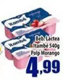 Superbom Supermercados Bebê: Láctea Itambé Polp Morango oferta