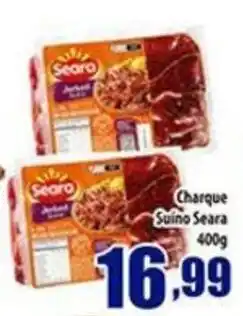 Superbom Supermercados Charque Suino Seara oferta