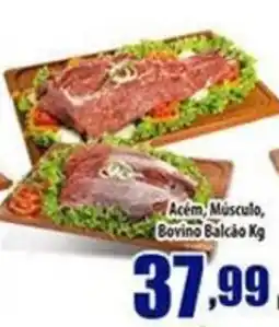 Superbom Supermercados Acém, Músculo, Bovino Balcão Kg oferta