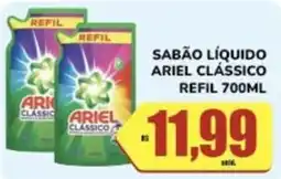 Costa Atacadão Sabão líquido ariel clássico refil oferta