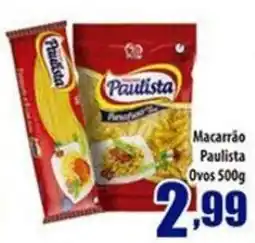 Superbom Supermercados Macarrão Paulista Ovos oferta