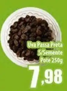 Superbom Supermercados Uva Passa Preta S/Semente oferta