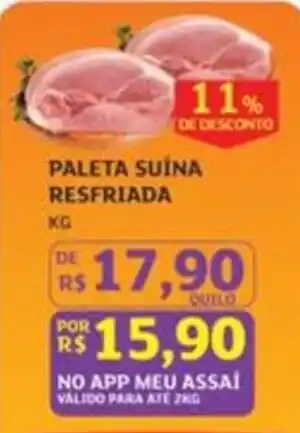 Paleta suína resfriada