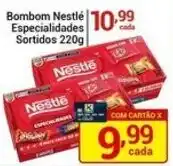 X Supermercados Bom bom nestle especialidades sortidos oferta