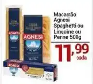 X Supermercados Macarrão Agnesi oferta