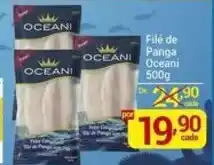 X Supermercados Filé de Panga Oceani oferta