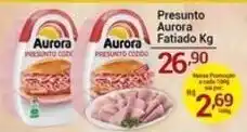 X Supermercados Presunto aurora fatiado kg oferta