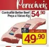 X Supermercados Contrafilé Better Beef oferta