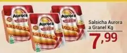 X Supermercados Salsicha aurora a granel kg oferta