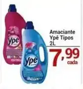 X Supermercados Amaciante Ypê Tipos oferta