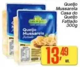 Comper Queijo Mussarela Casa do Queijo Fatiado oferta