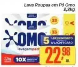 Comper Lava Roupas em Pó Omo oferta