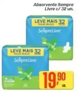 Comper Absorvente sempre livre oferta