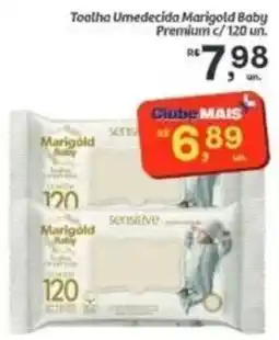 Comper Toalha umedecida marigold baby premium oferta