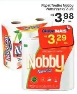 Comper Papel toalha nobby natureza oferta