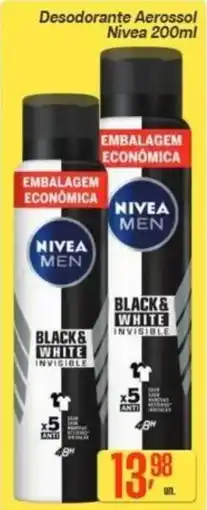 Comper Desodorante aerossol nivea 200ml oferta