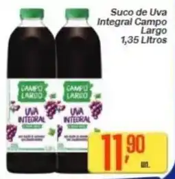 Comper Suco de Uva Integral Campo Largo oferta