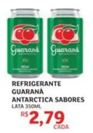 Refrigerante guaraná antarctica sabores