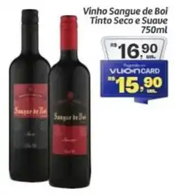 Comper Vinho Sangue de Boi Tinto Seco e Suave oferta