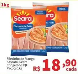 Macromix Atacado Filezinho de Frango Sassami Seara oferta