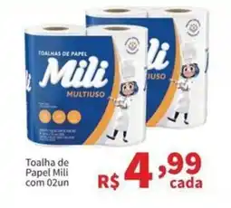 Macromix Atacado Toalha de Papel Mili oferta
