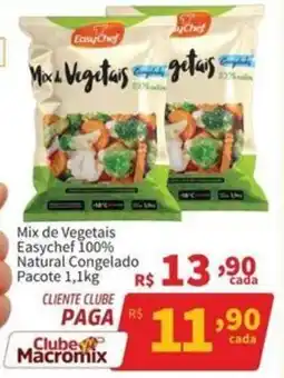 Macromix Atacado Mix de vegetais easychef natural congelado oferta