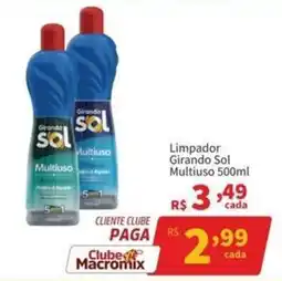 Macromix Atacado Limpador girando sol multiuso oferta