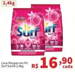 Macromix Atacado Lava-Roupas em Pó Surf Sachê oferta