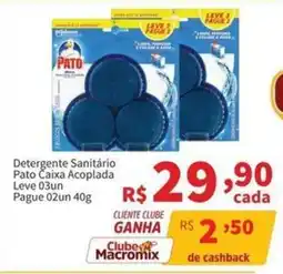 Macromix Atacado Detergente Sanitário Pato Caixa Acoplada oferta