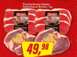 Rede Supermarket Picanha Bovina Fatiada oferta