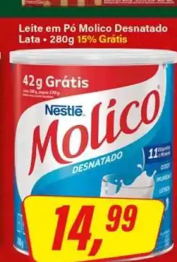 Rede Supermarket Leite em Pó Molico Desnatado oferta