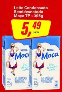 Rede Supermarket Leite Condensado Semidesnatado Moça TP oferta