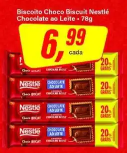 Rede Supermarket Biscoito Choco Biscuit Nestlé oferta