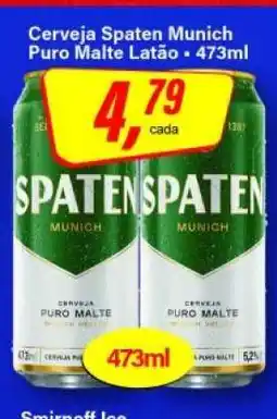 Rede Supermarket Cerveja Spaten Munich oferta