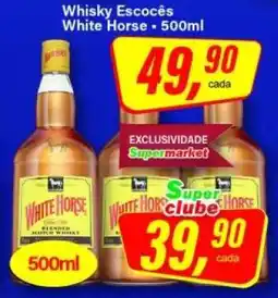 Rede Supermarket Whisky Escocês White Horse - 500ml oferta