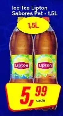 Rede Supermarket Ice Tea Lipton Sabores Pet oferta