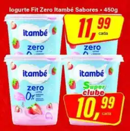 Rede Supermarket Iogurte Fit Zero Itambé Sabores oferta