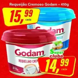 Rede Supermarket Requeijão Cremoso Godam - 410g oferta