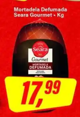 Rede Supermarket Mortadela Defumada Seara Gourmet oferta