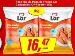 Rede Supermarket Filezinho de Peito de Frango Lar Congelado IQF Pacote oferta