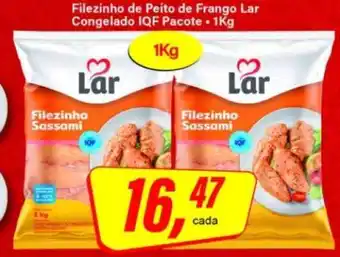 Rede Supermarket Filezinho de Peito de Frango Lar Congelado IQF Pacote oferta