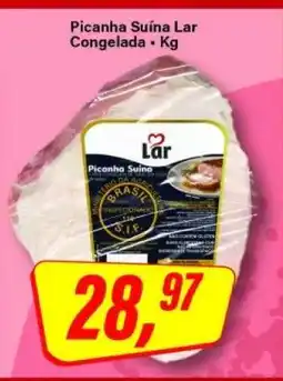 Rede Supermarket Picanha Suína Lar oferta