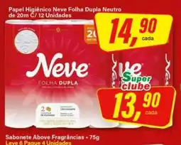 Rede Supermarket Papel Higiênico Neve Folha Dupla Neutro oferta