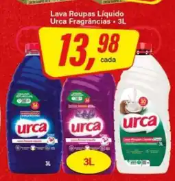 Rede Supermarket Lava Roupas Líquido Urca Fragrâncias oferta