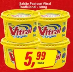 Rede Supermarket Sabão Pastoso Vitral Tradicional - 500g oferta