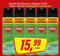 Rede Supermarket Inseticida Aerossol Baygon Ação Total oferta