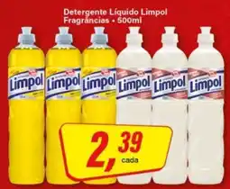 Rede Supermarket Detergente Líquido Limpol oferta