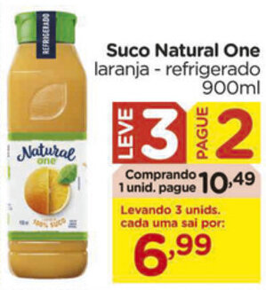 Carrefour Suco Natural One 900ml oferta