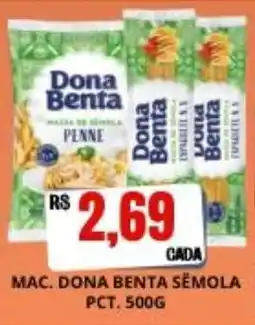 Supermercado Porecatu Mac. dona benta sêmola oferta