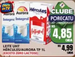 Supermercado Porecatu Leite uht hércules/aurora tp 1l oferta